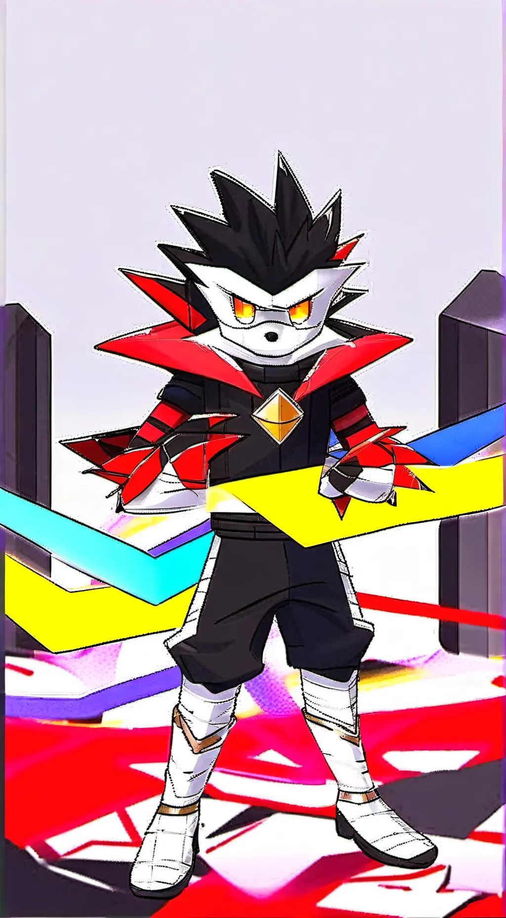 ai character: Shadow the Hedgehog background