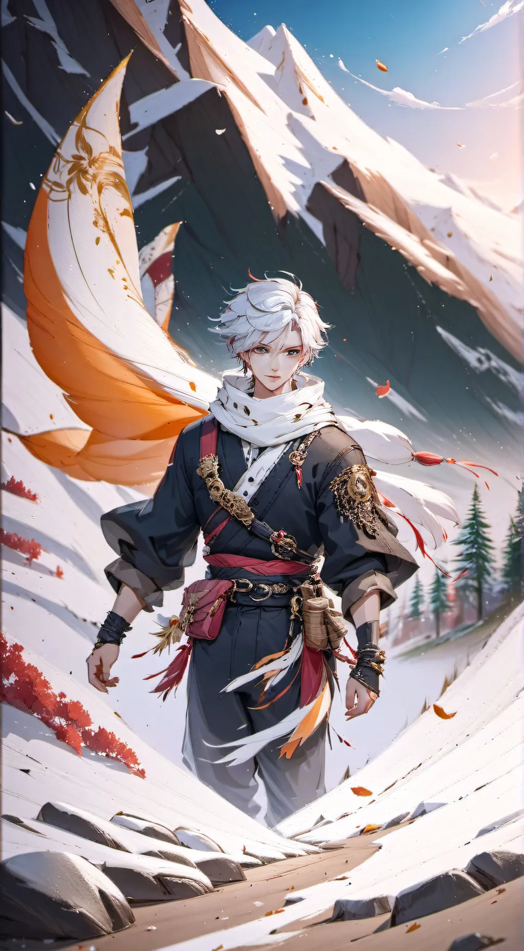 ai character: Luke  background