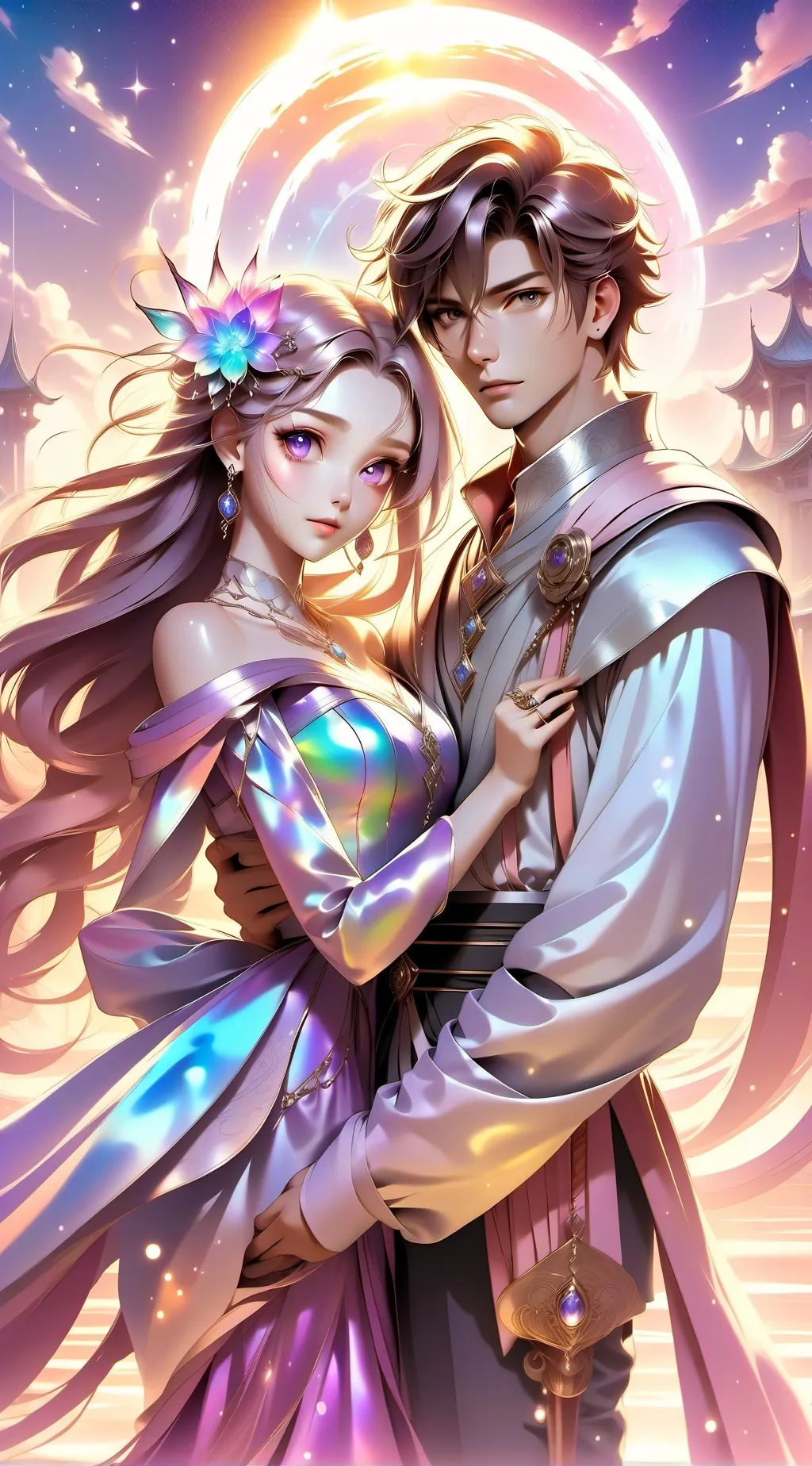 ai character: Emily and jack background