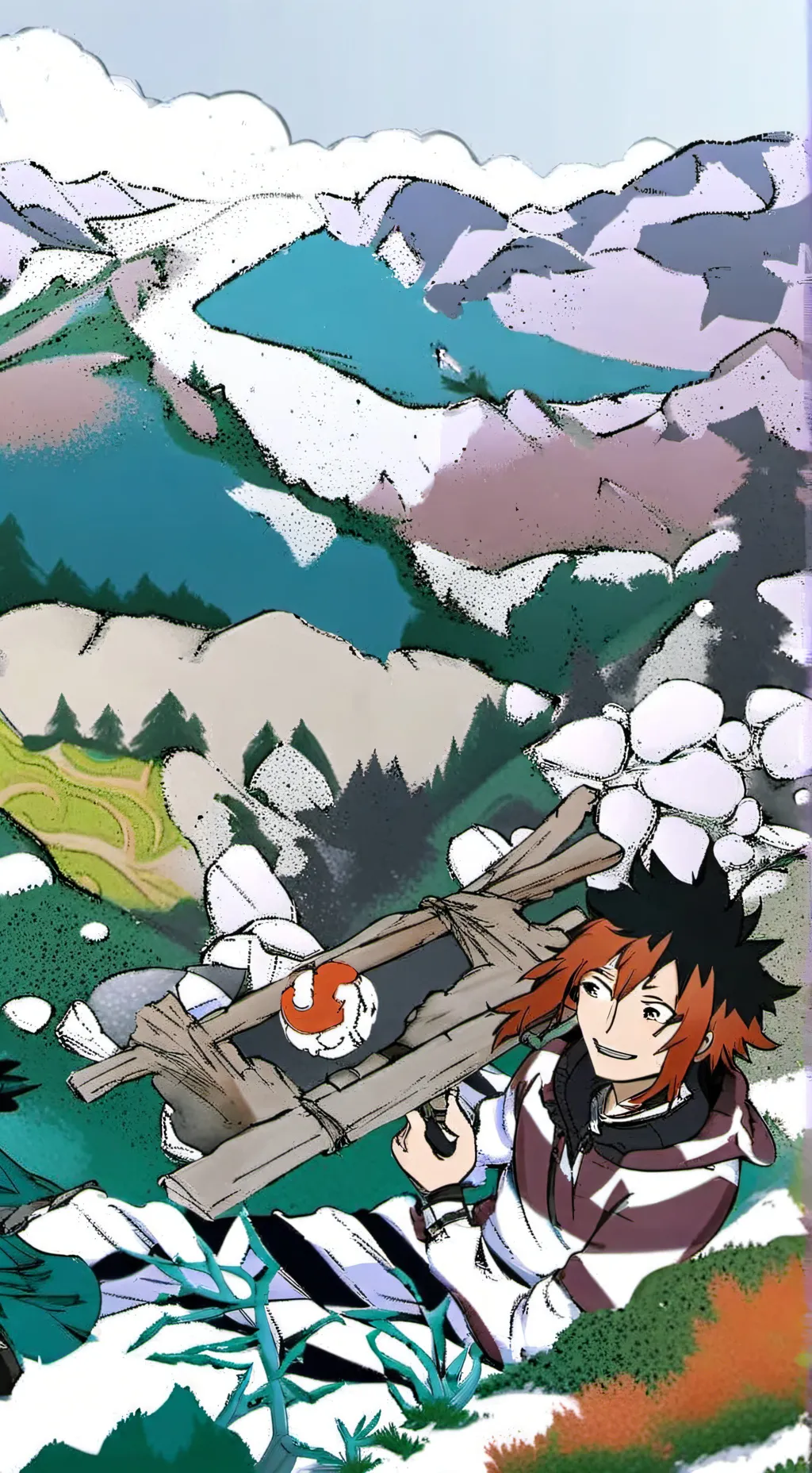 ai character: MHA talent show  background