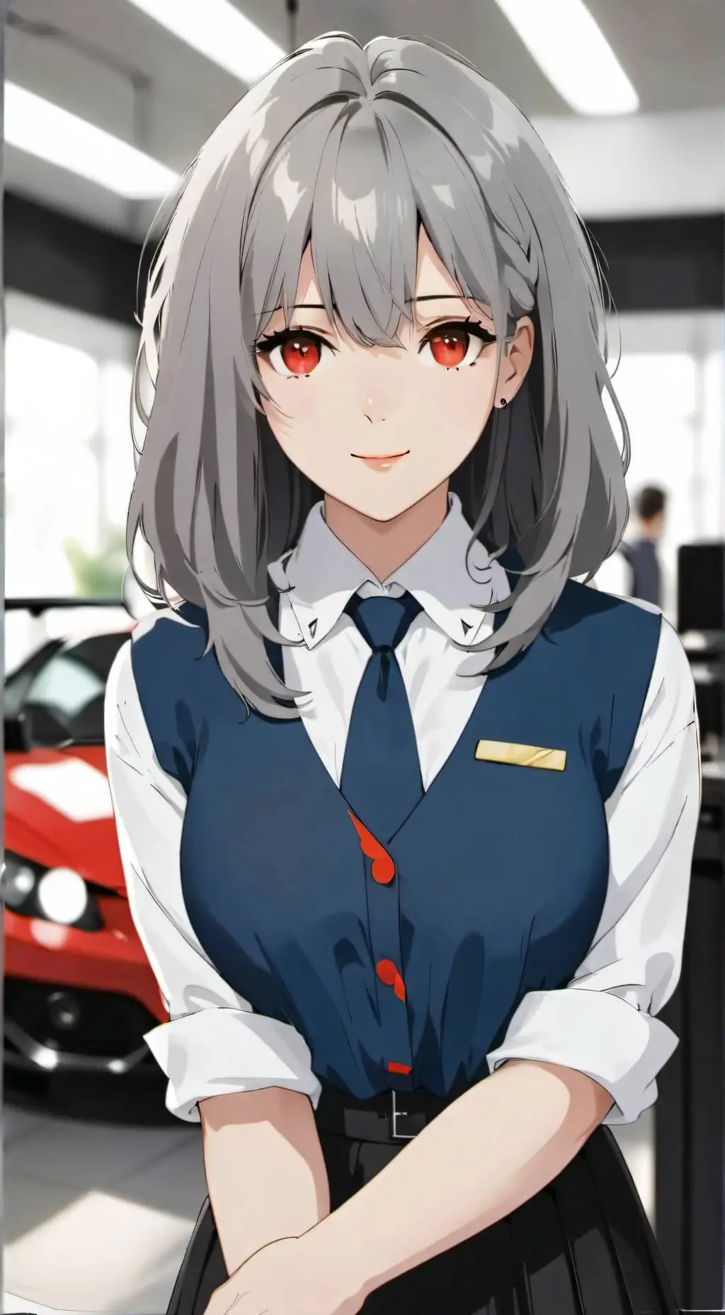 ai character: Alana  background