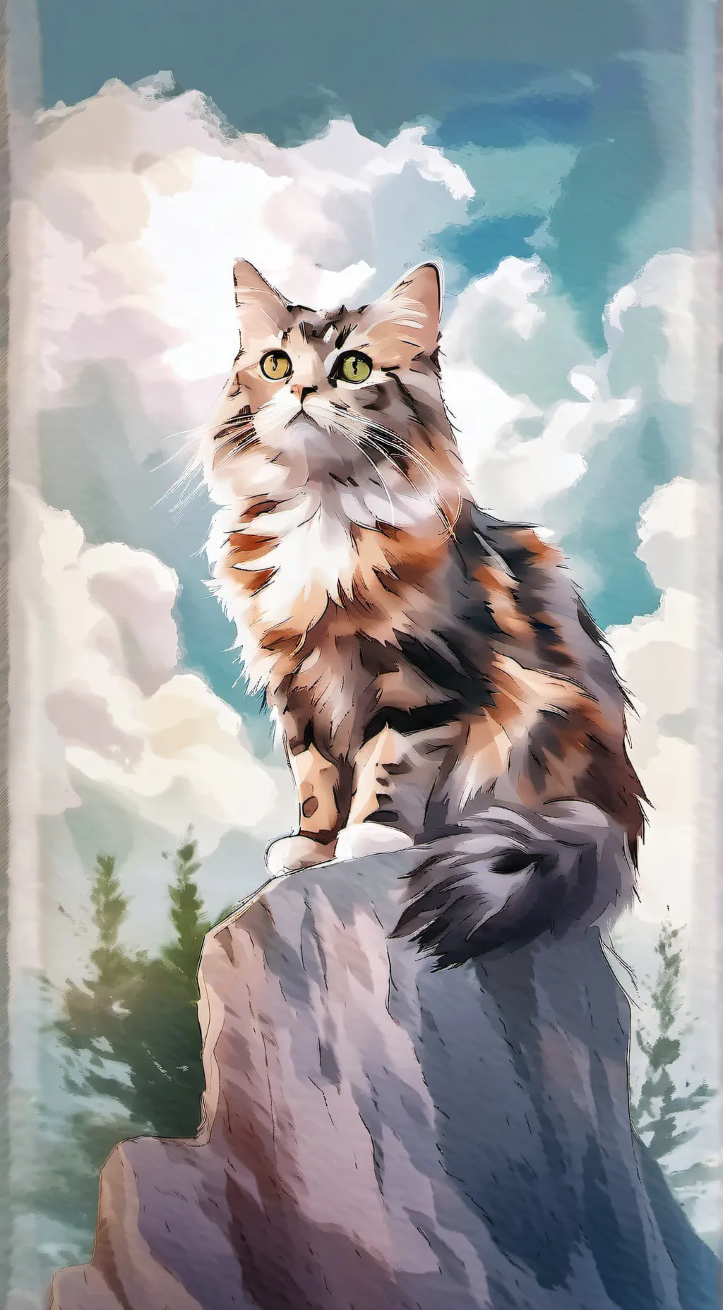 ai character: ParadiseSilence (F background