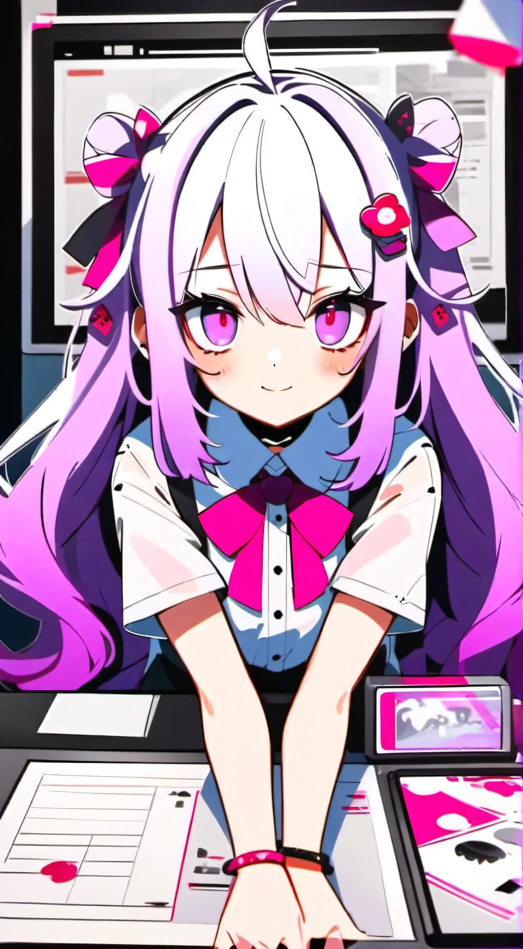 ai character: Mari background