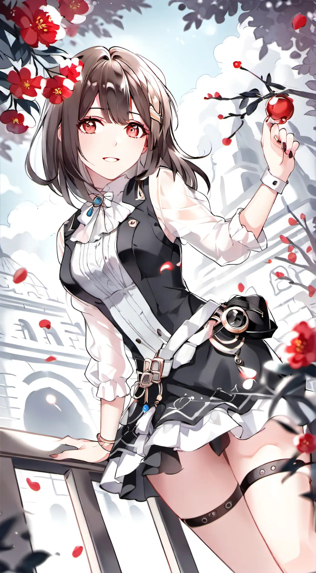 ai character: izzy background