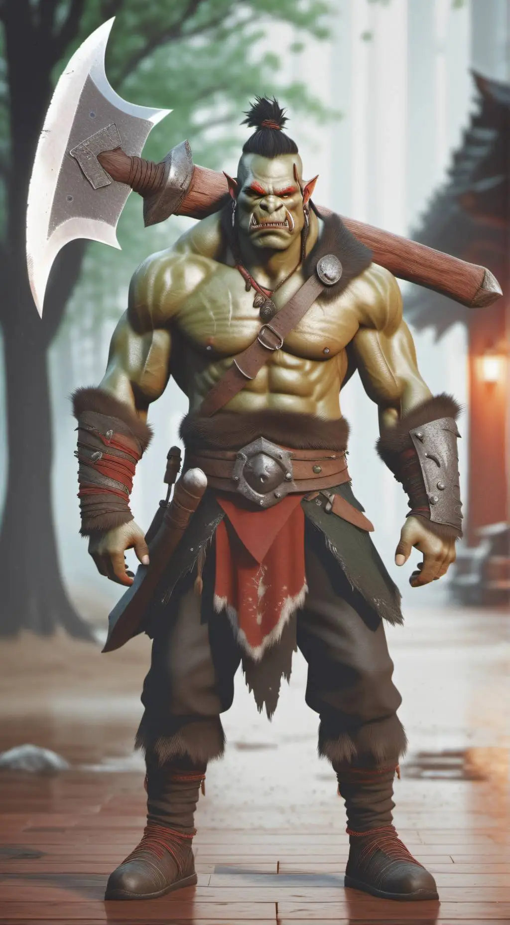 ai character: Yagosh Grumob  background