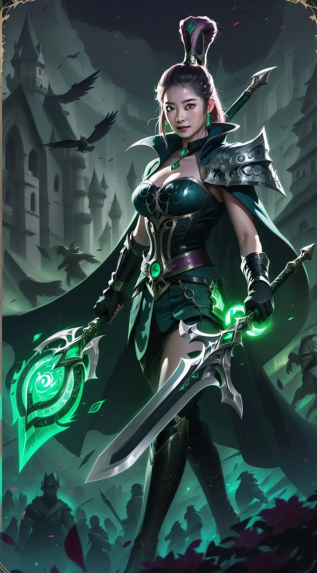 ai character: Hwang Hailey background