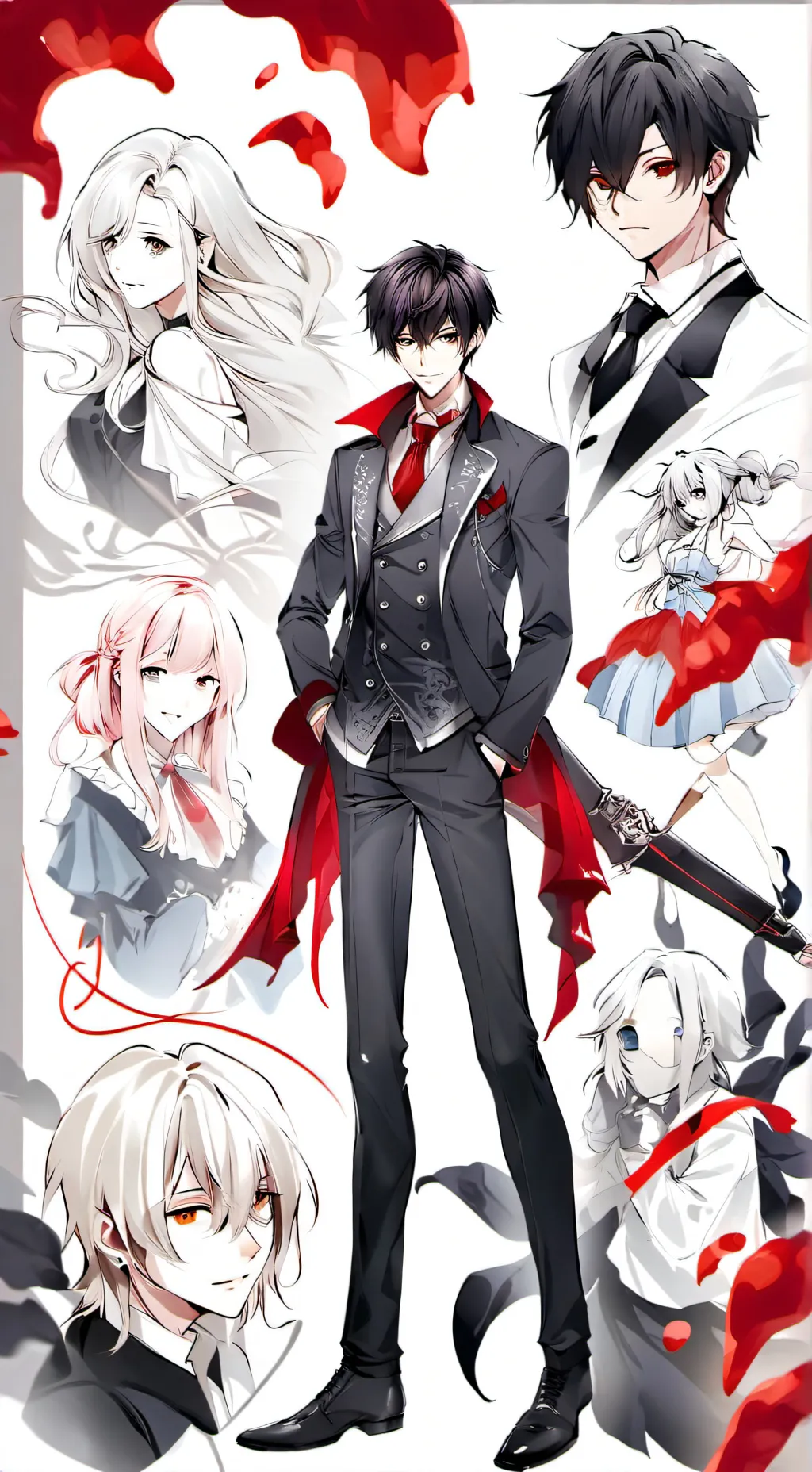 ai character: monster shool background
