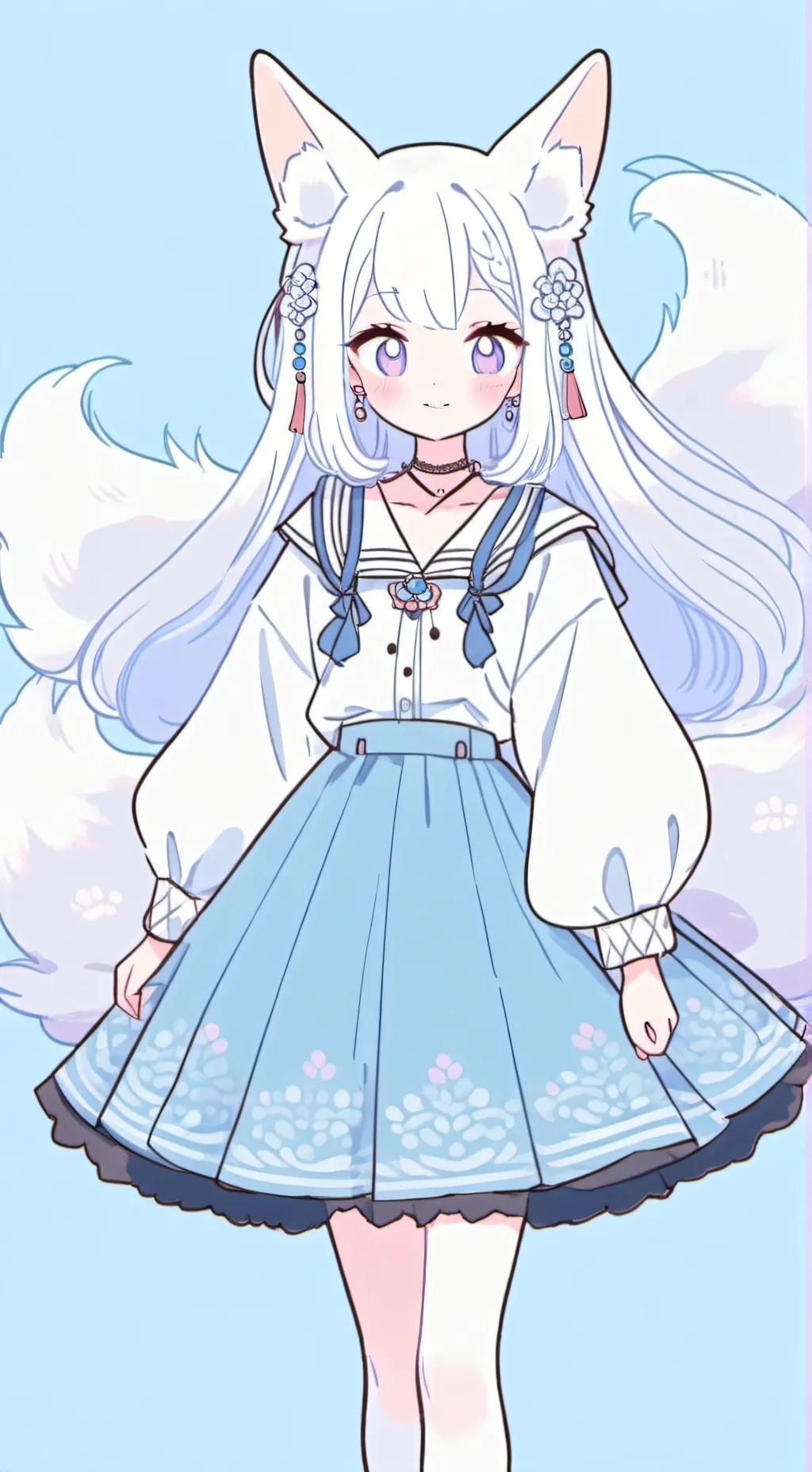ai character: Hanya Yuri background