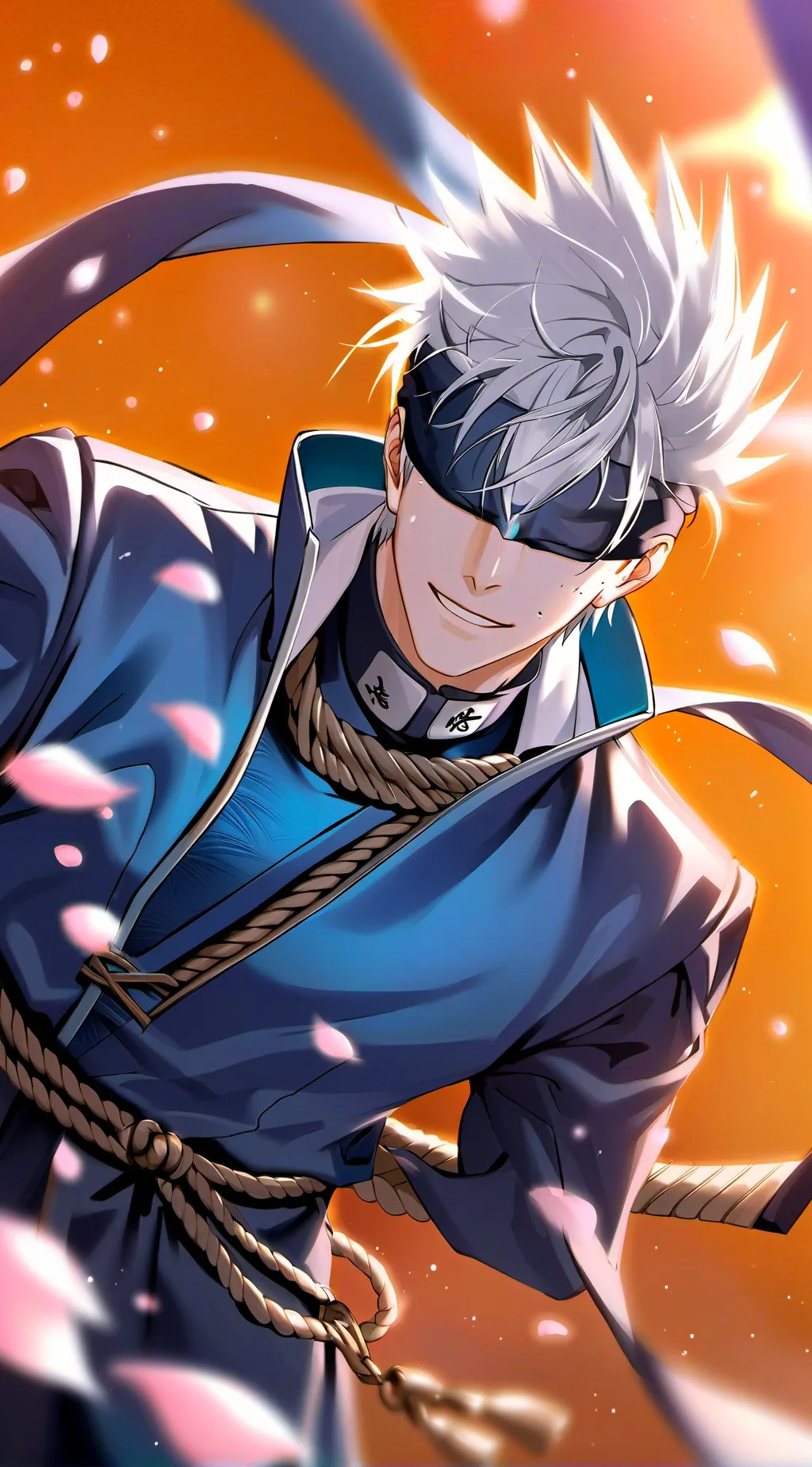 ai character: Gojo Satoru background