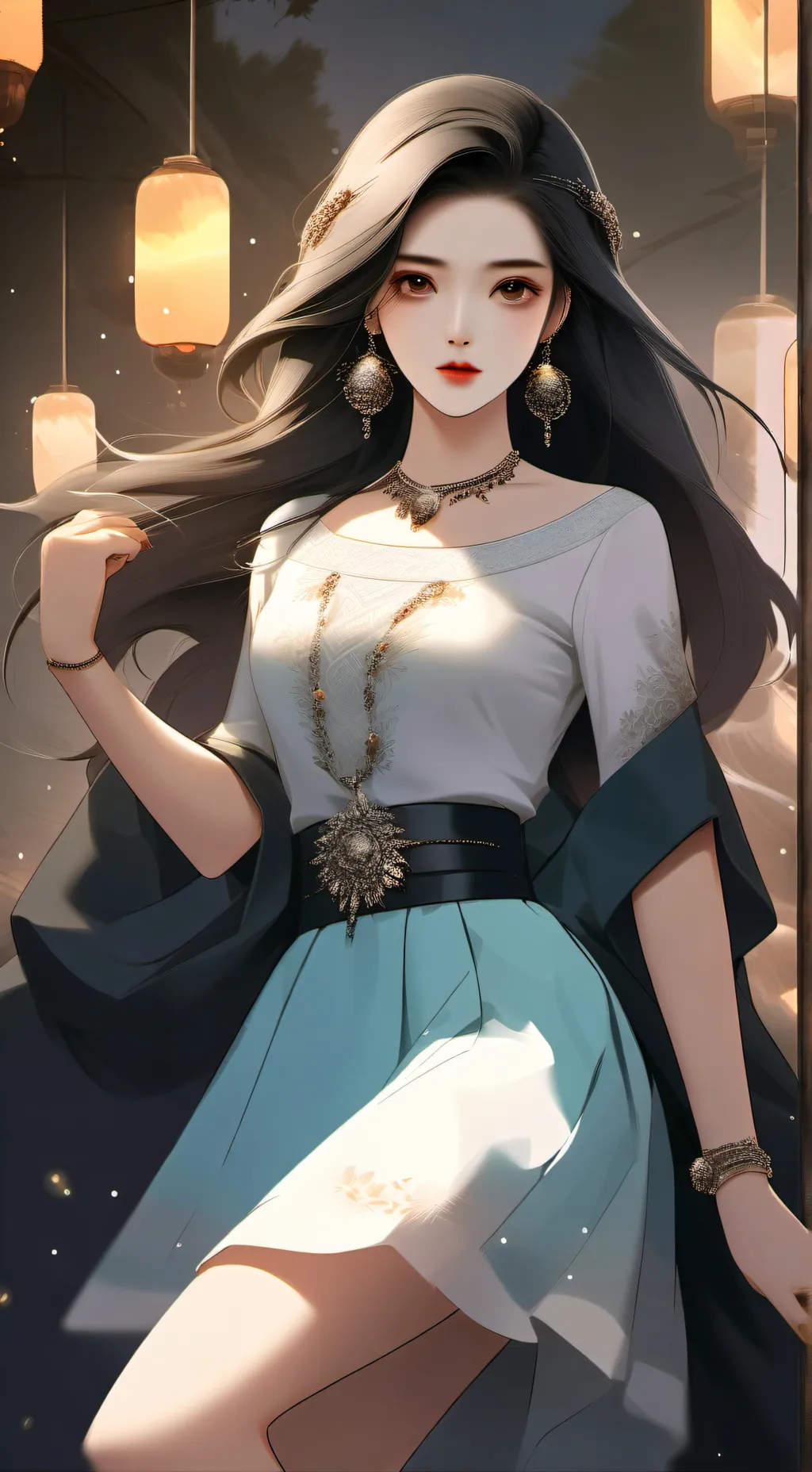 ai character: Veronica background