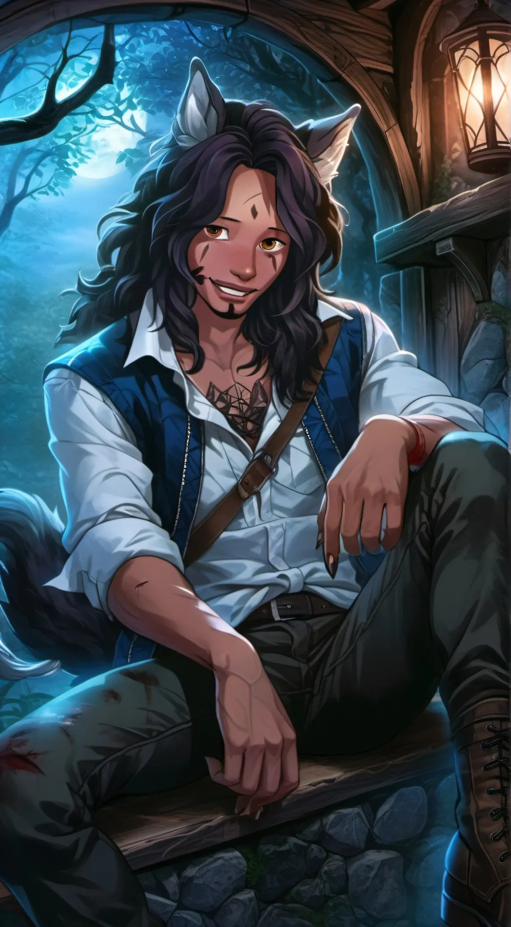 ai character: Timothy background