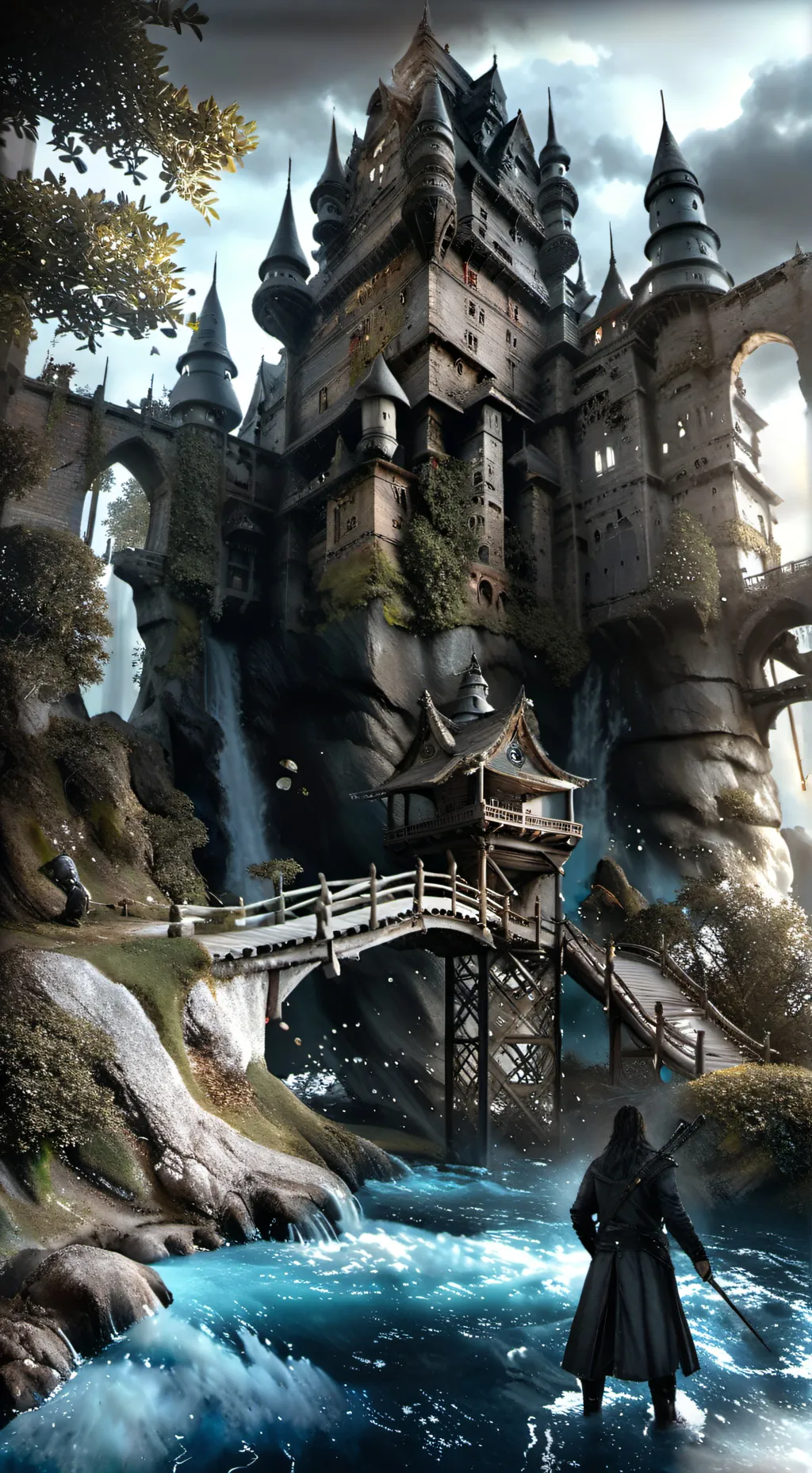 ai character: Count Dracula  background