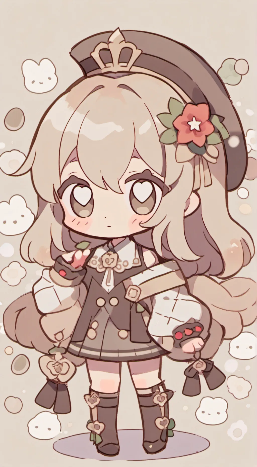 ai character: Luna background