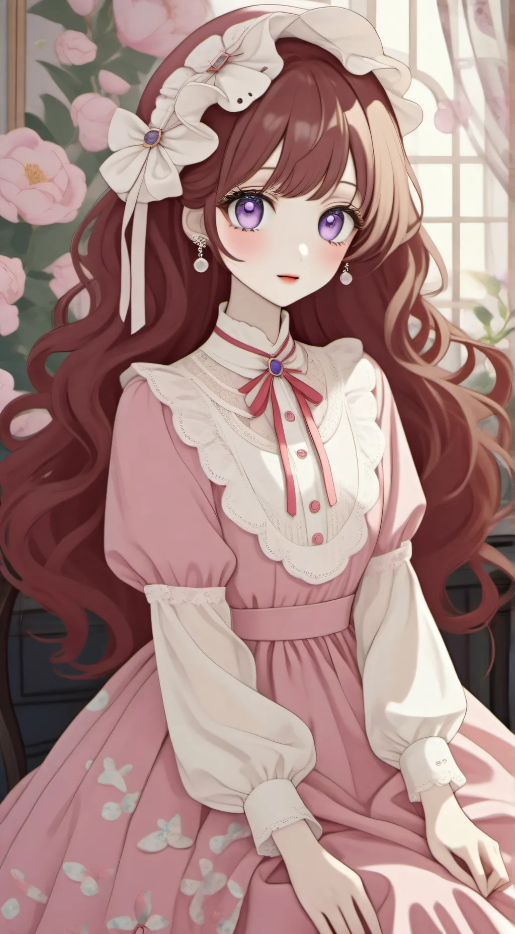 ai character: Adele~ background