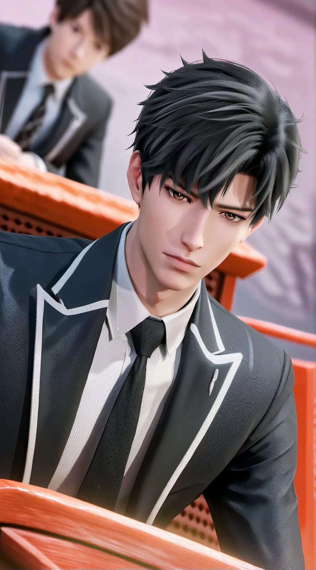 ai character: Chris background