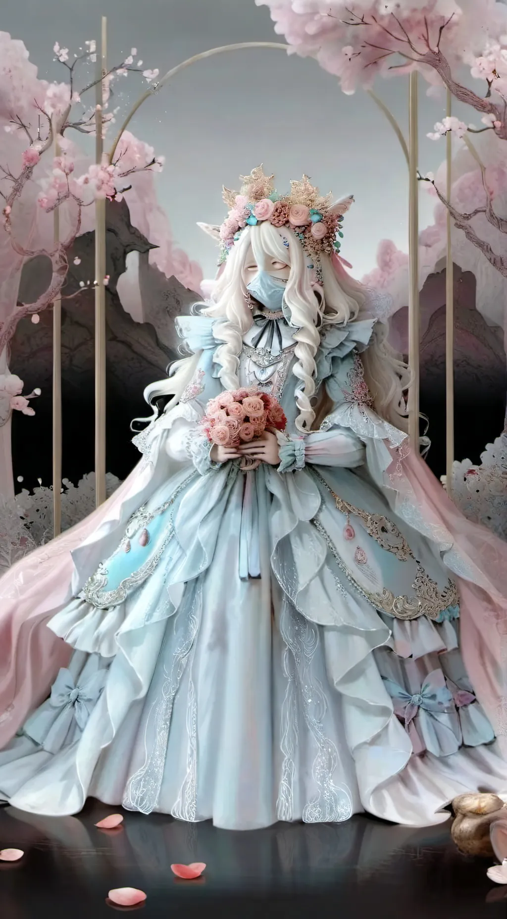 ai character: kny background