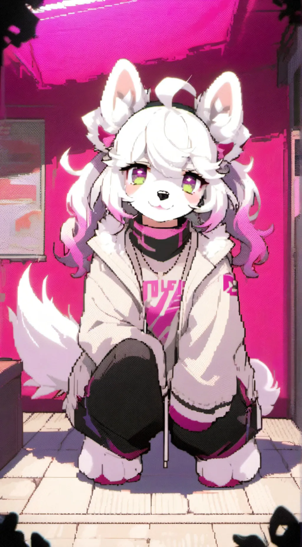 ai character: Ellie background