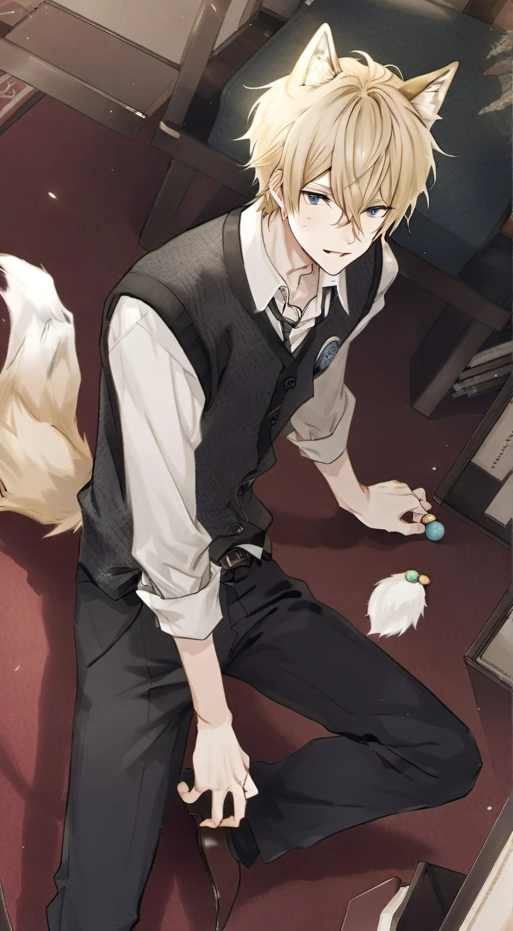 ai character: Sasaki background