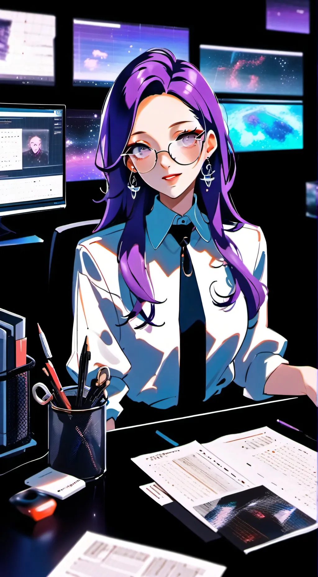 ai character: Mei background