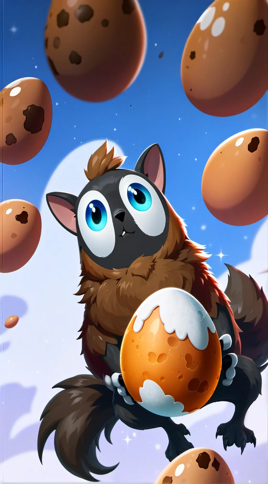 ai character: Puddle of Fur Spirit background