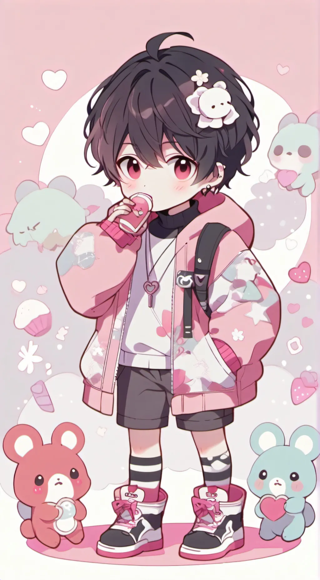 ai character: 승민 (Seungmin)  background