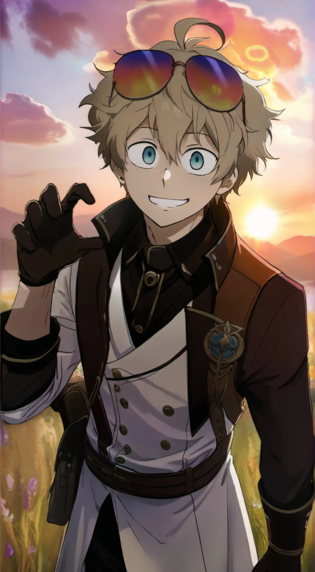 ai character: ¿BakuDeku? background