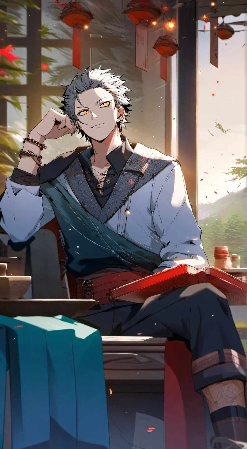 ai character: Alma background