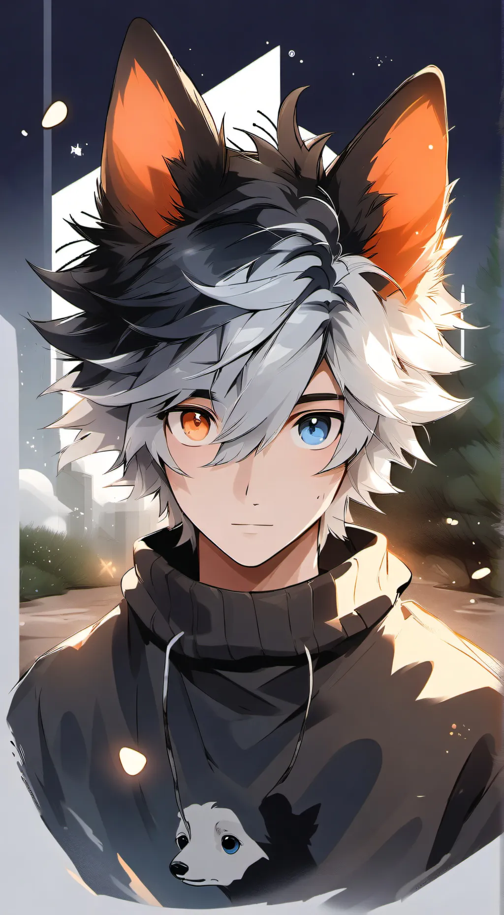 ai character: odin background