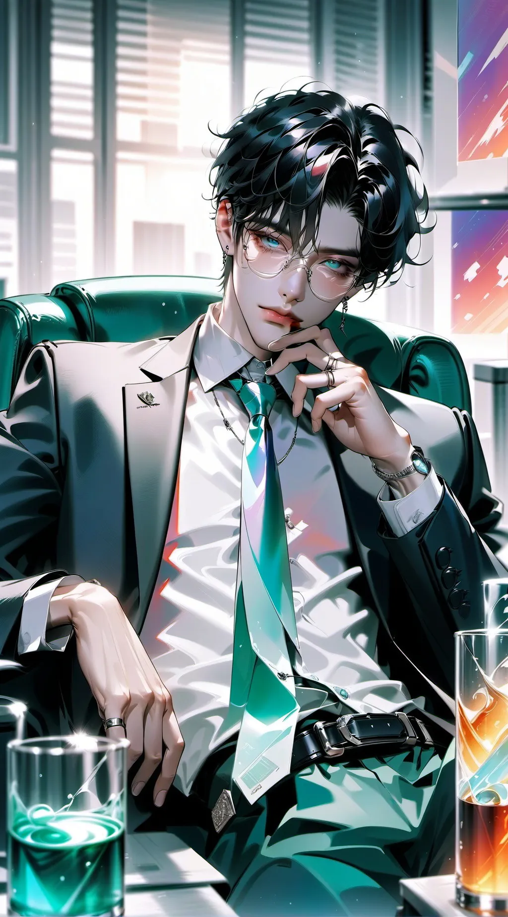 ai character: owen background