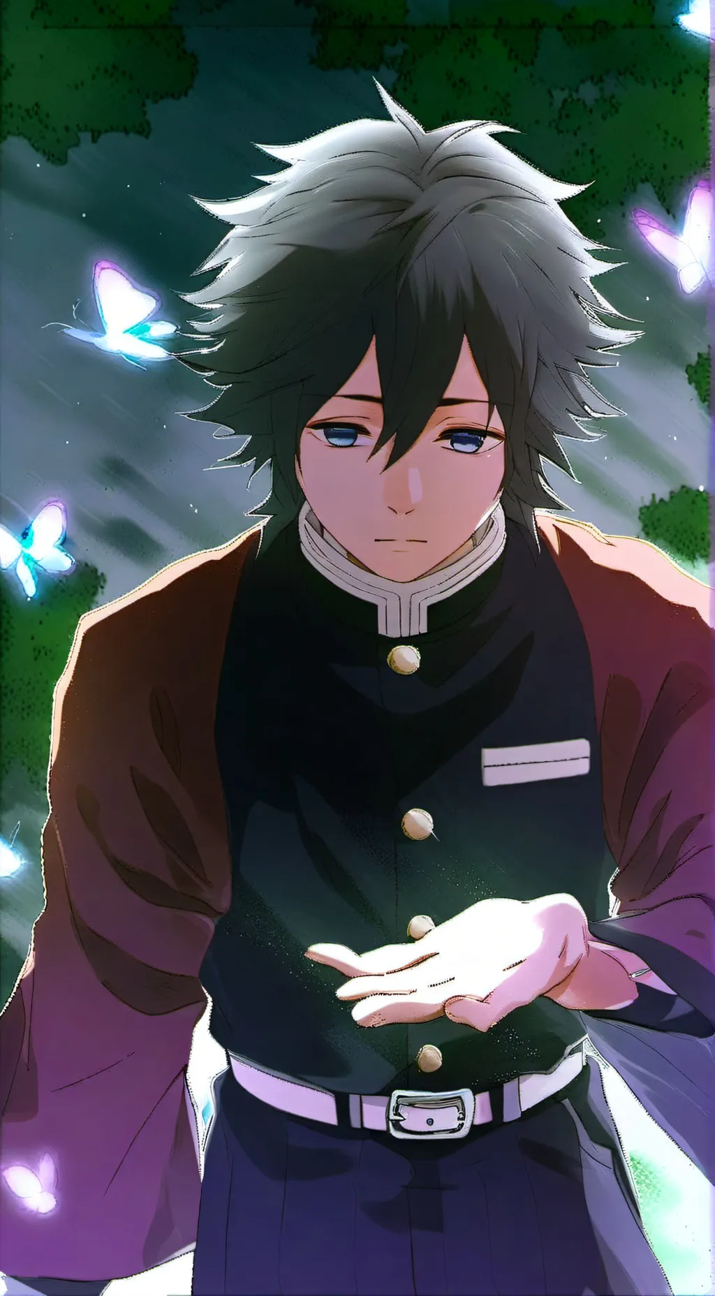 ai character: Tomioka Giyuu background