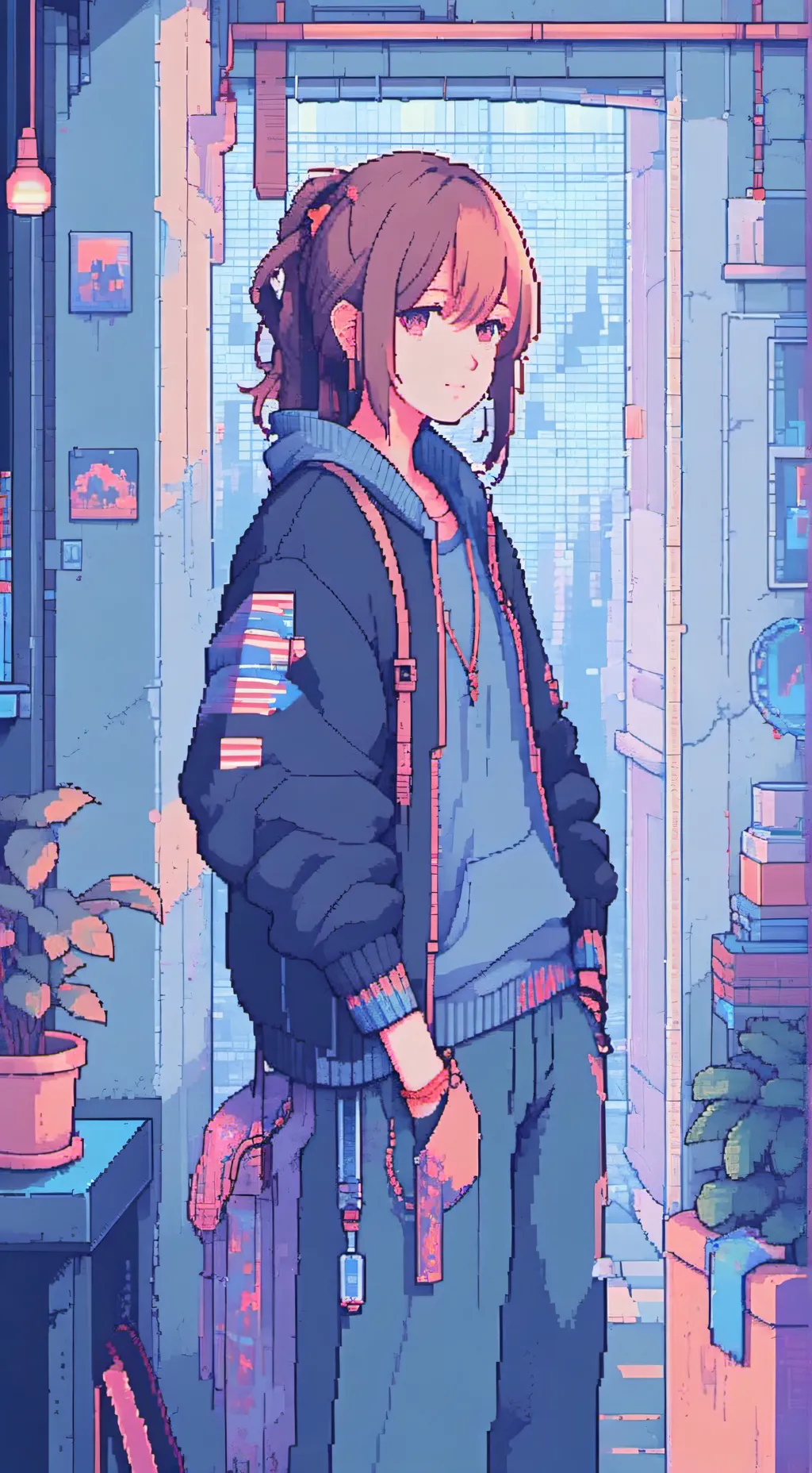 ai character: my 2 talkie background