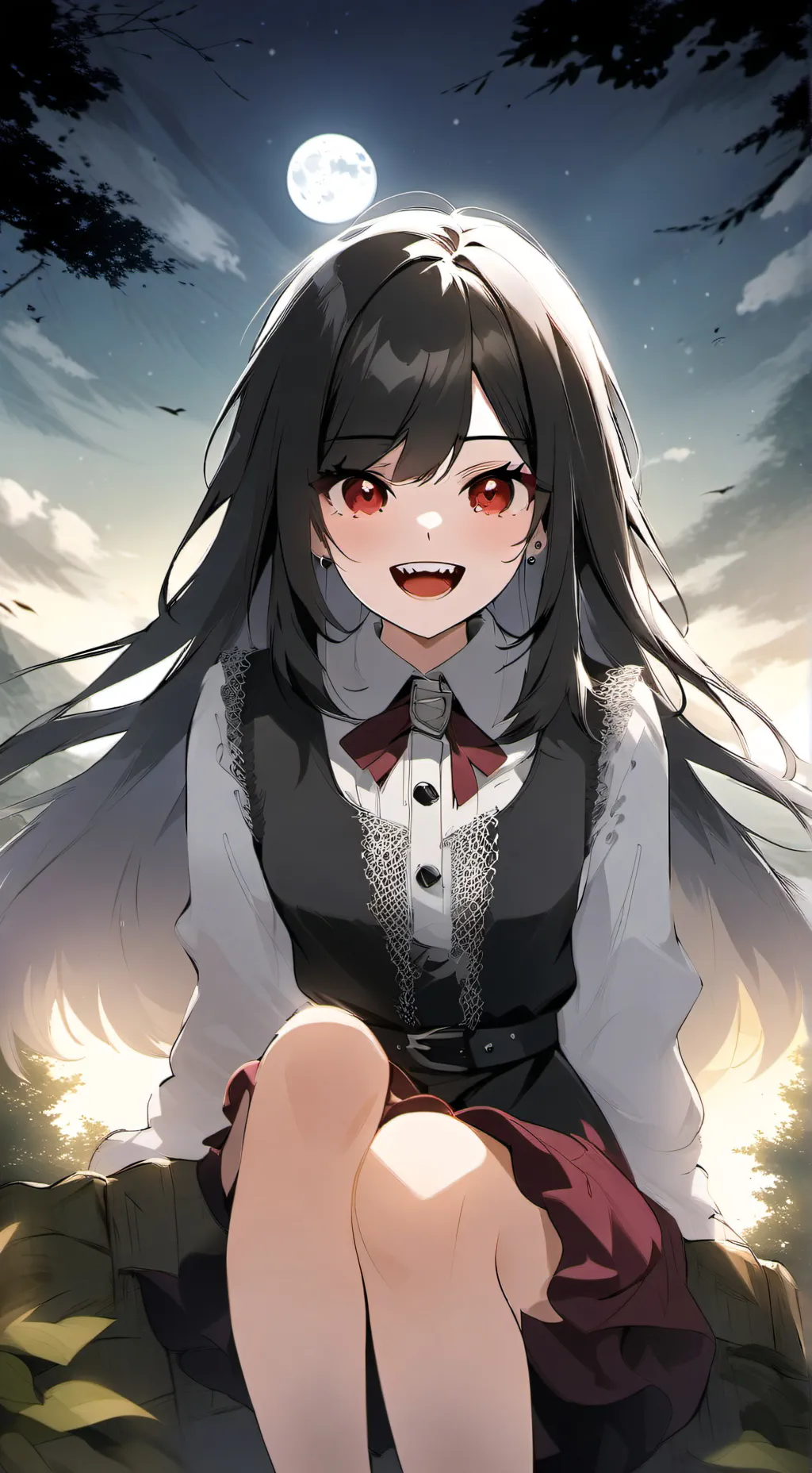 ai character: Annabel🧛‍♀️ background