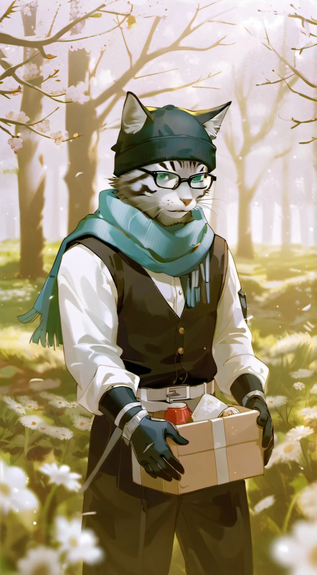 ai character: DekuGato background