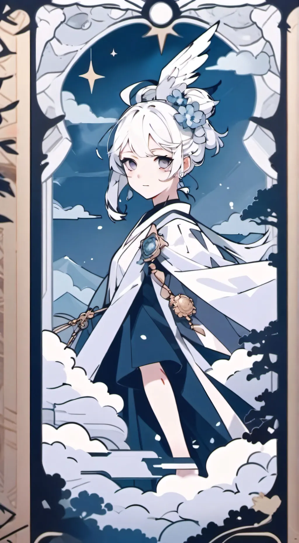 ai character: HH pick ME AHHHH background