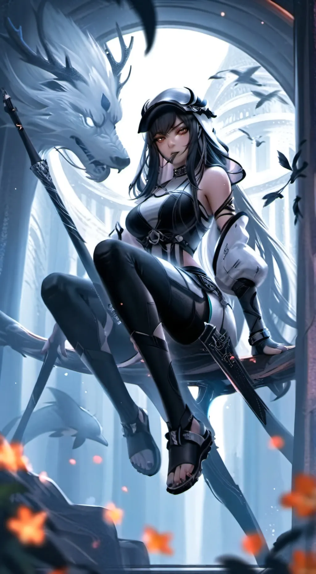 ai character: carmen  background