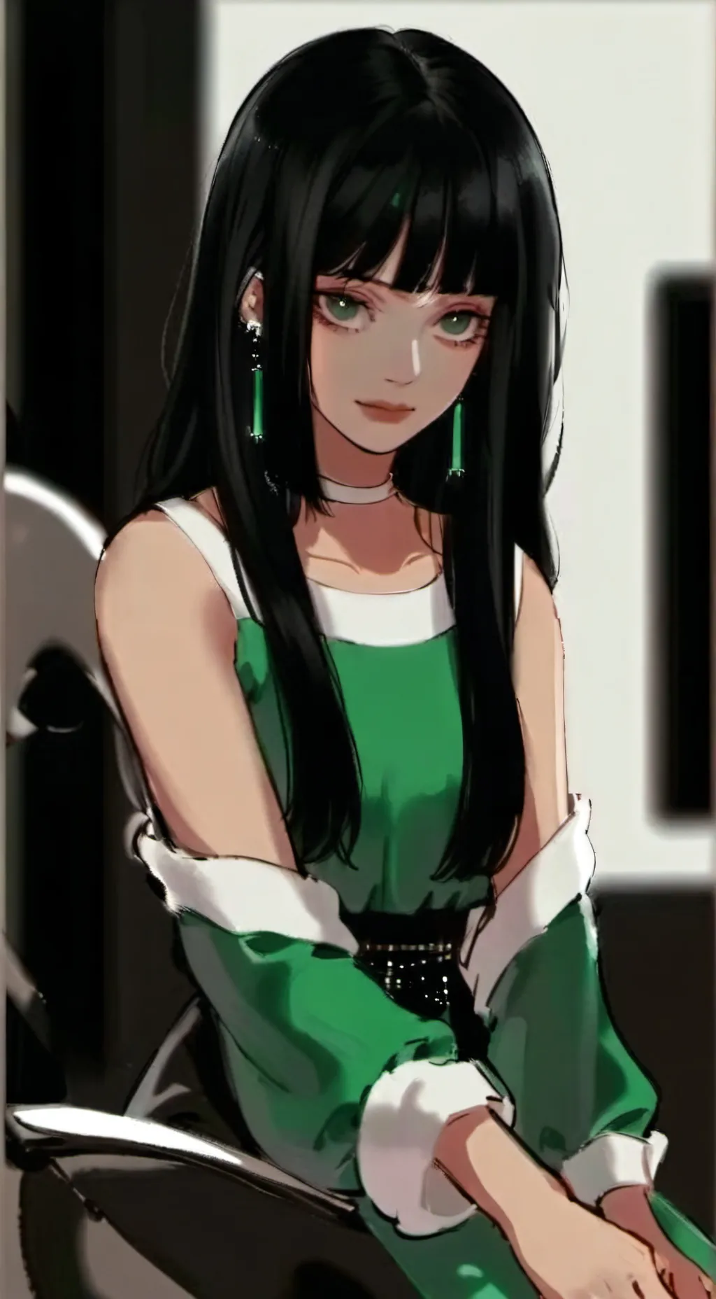 ai character: Del background