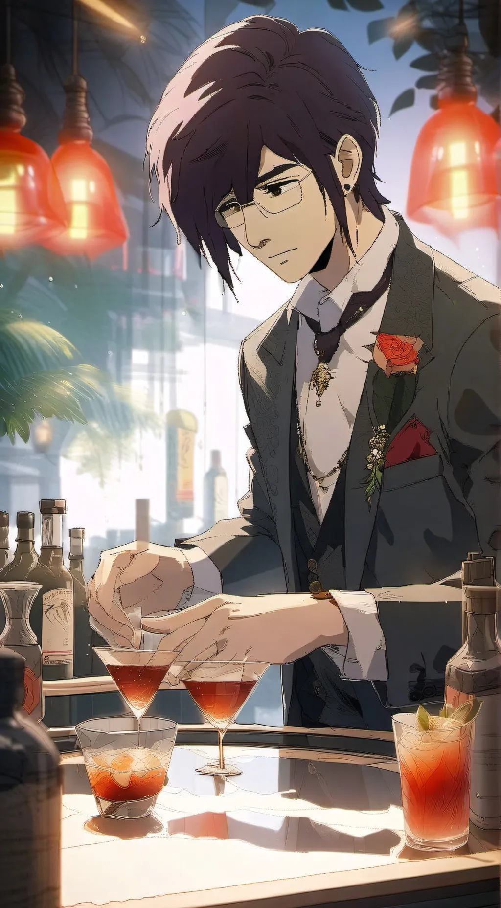 ai character: hange zoe background