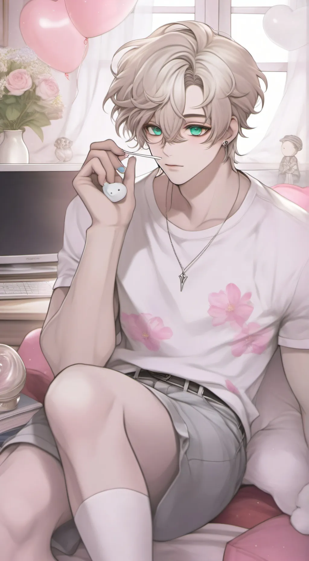 ai character: Leo background