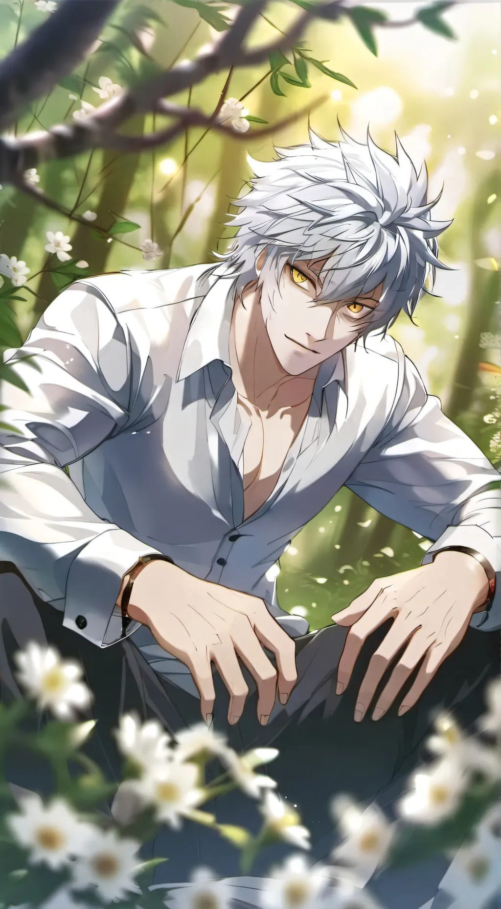 ai character: Rohan ￼ background