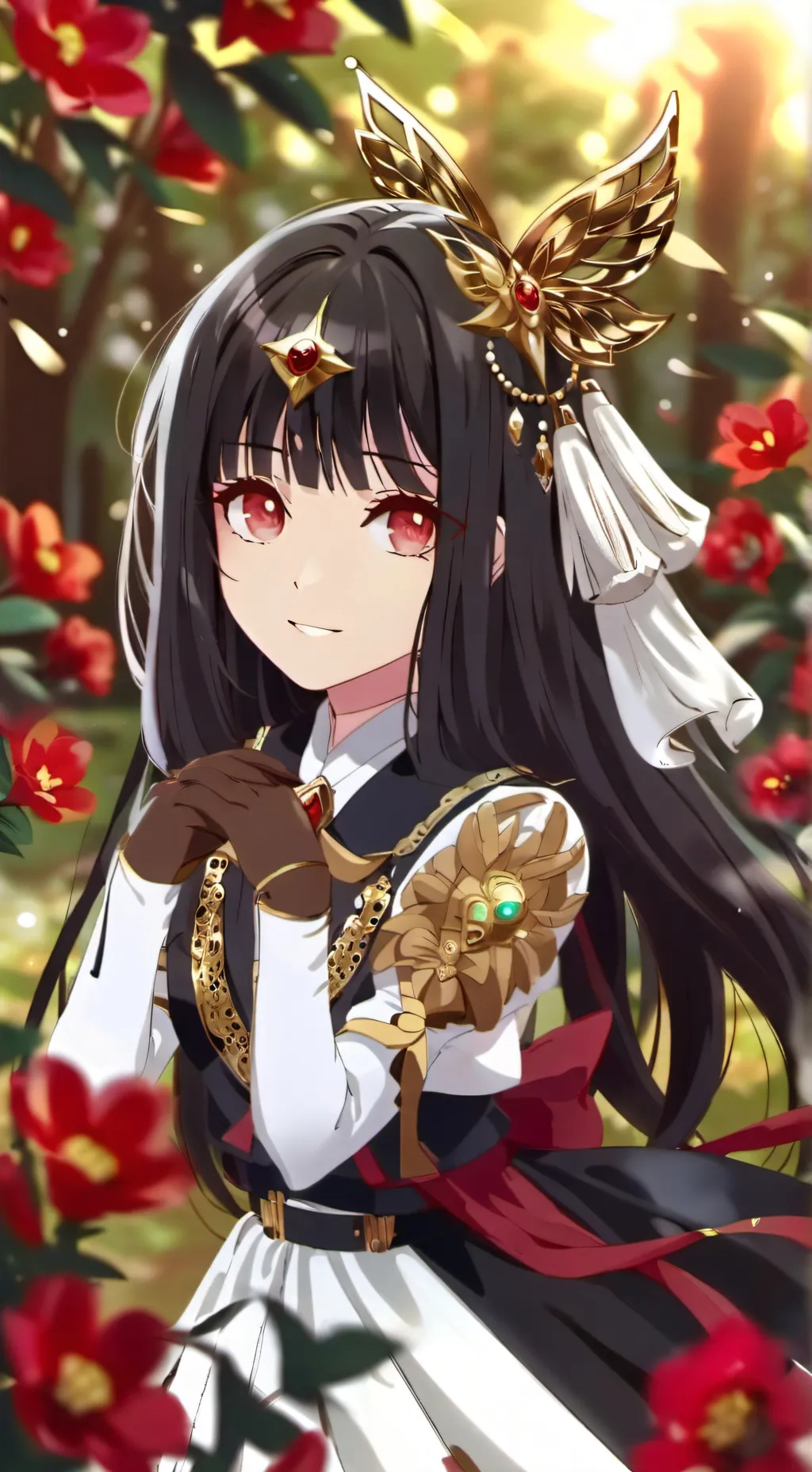 ai character: graćia background