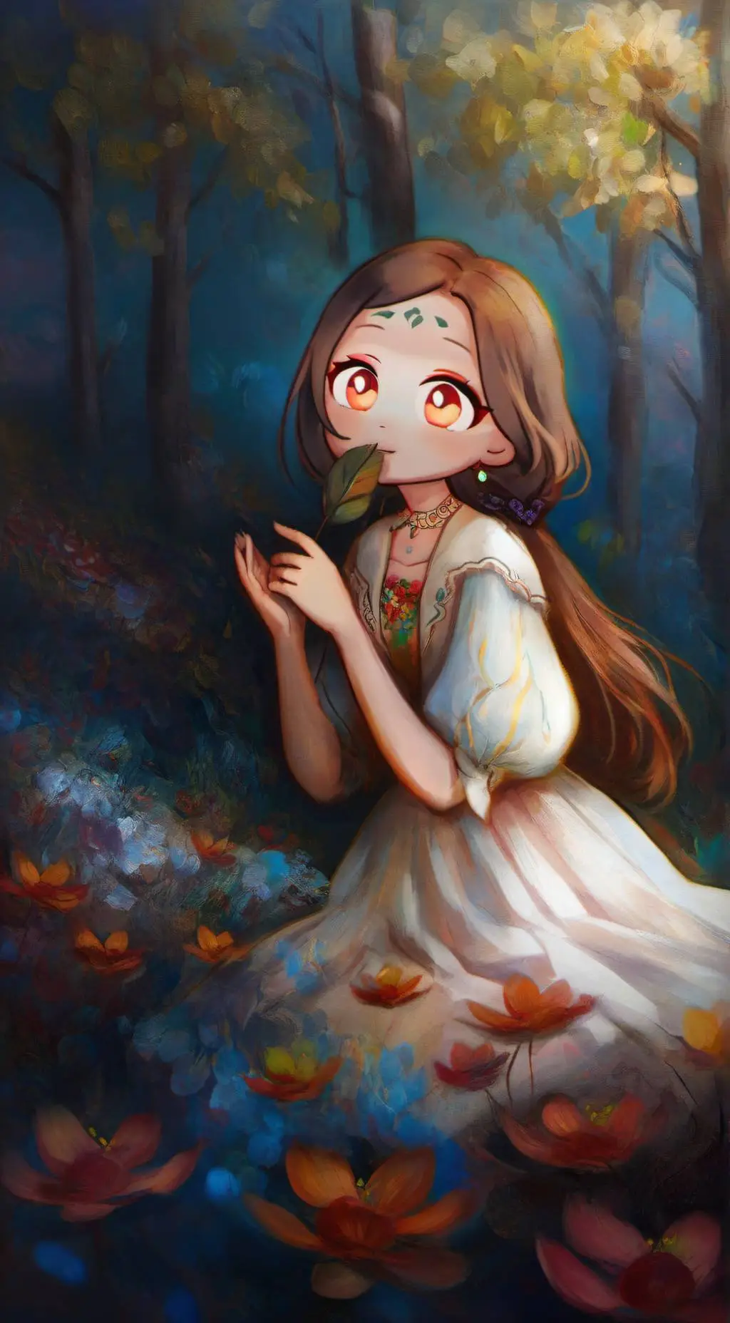 ai character: kny background