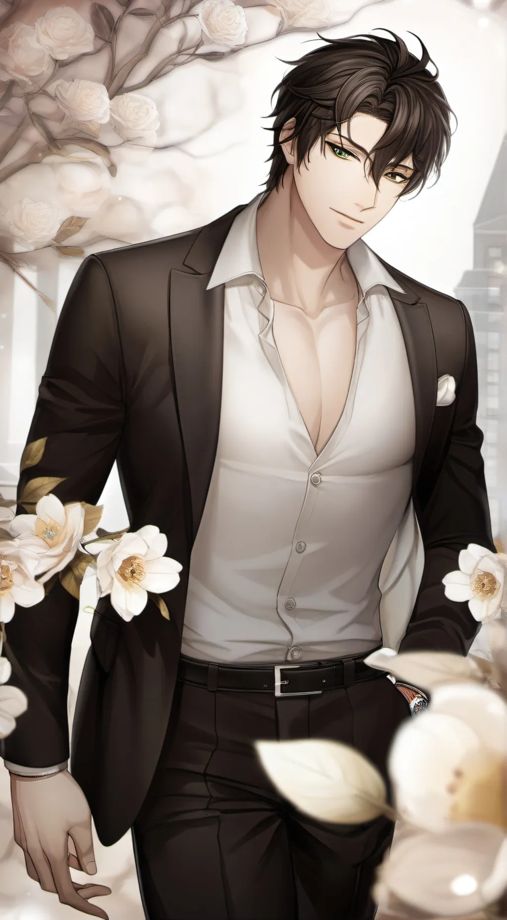 ai character: Max Smith background