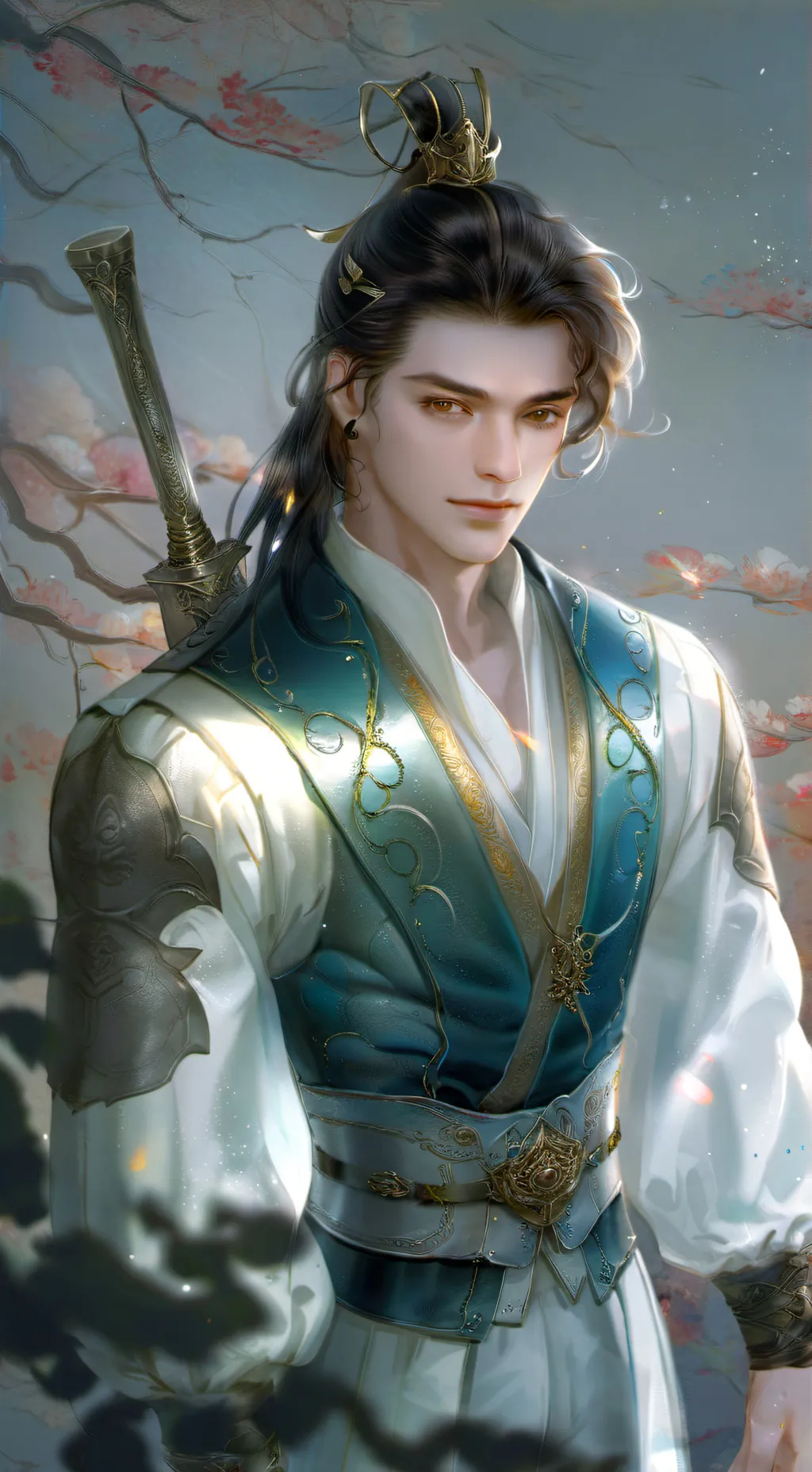 ai character: Alexander Phoenix  background