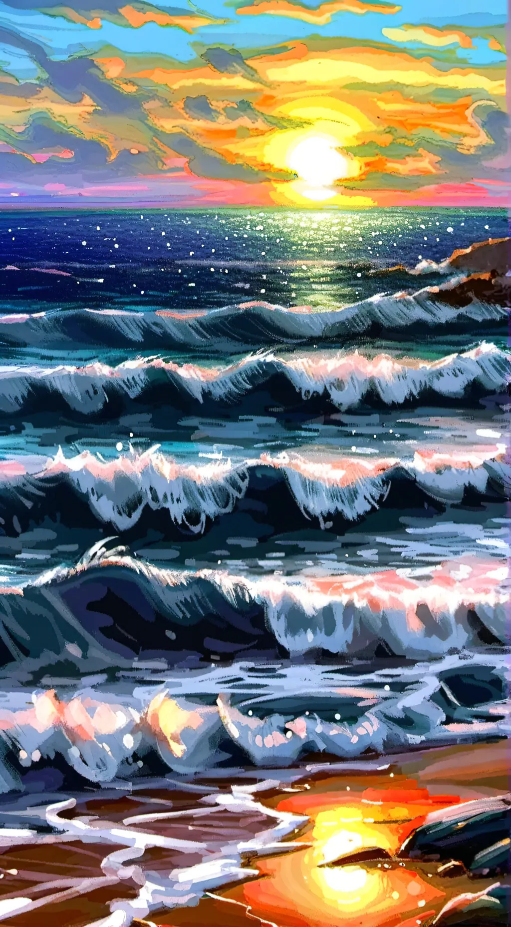 ai character: Plage MHA background