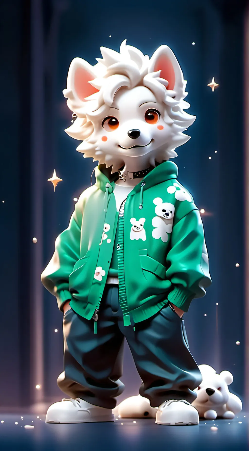 ai character: kero(squid games) background