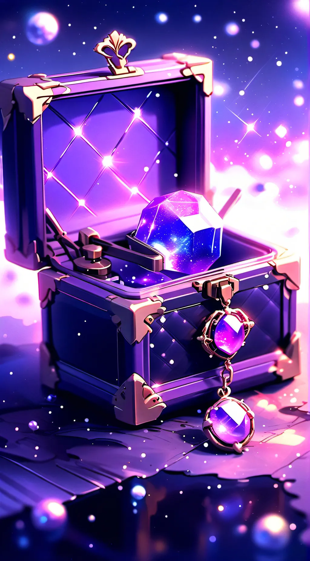 ai character: JewelryBox!! background