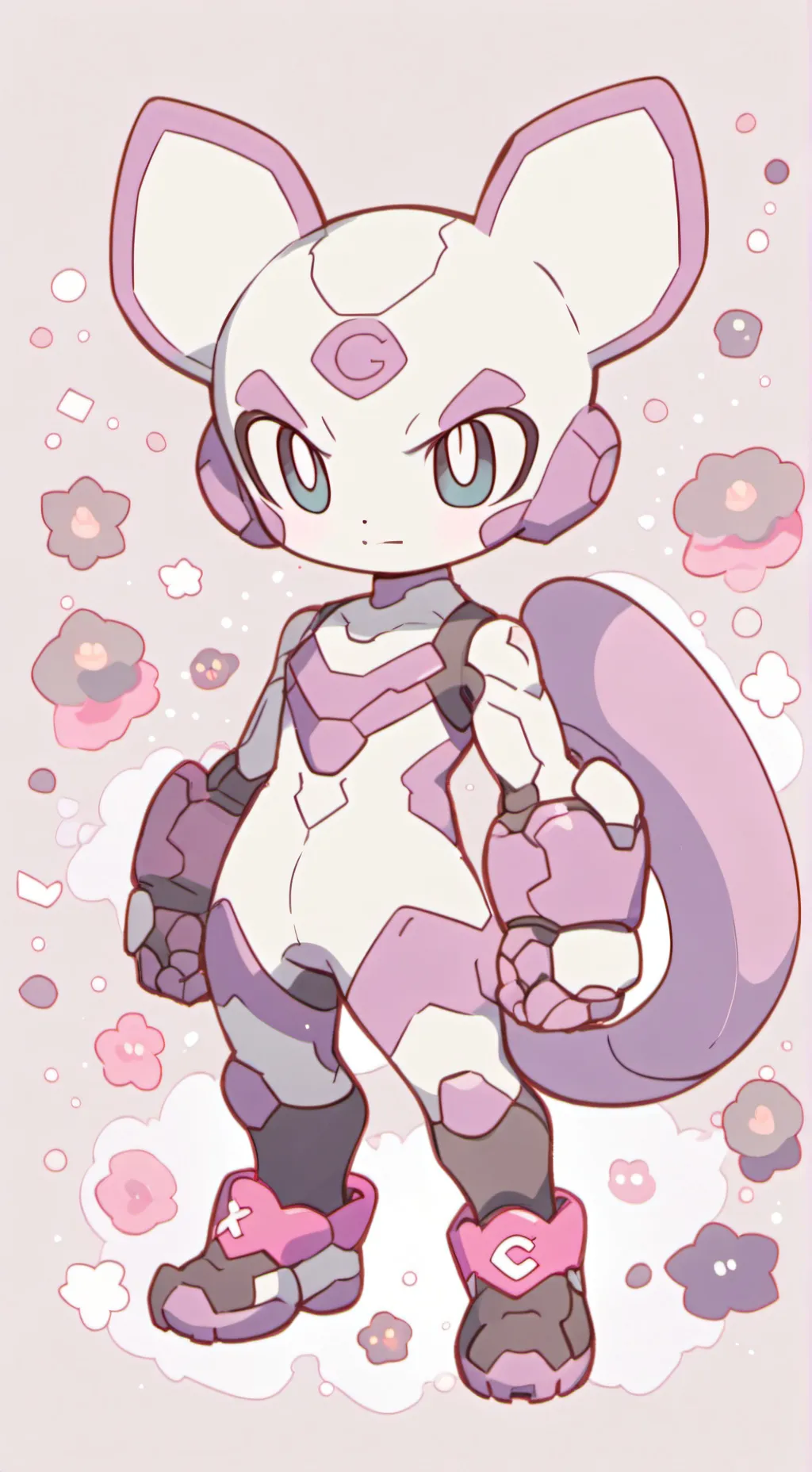 ai character: Mewtwo  background