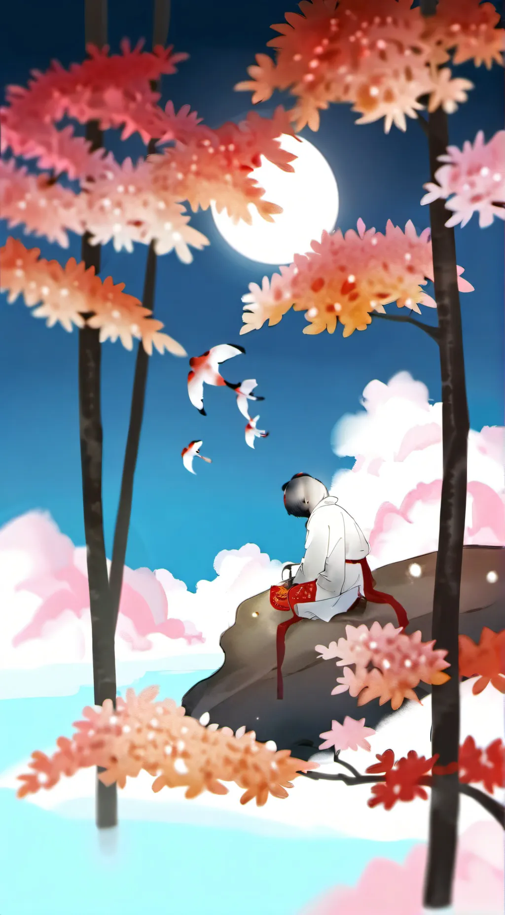 ai character: JJK HAREM background