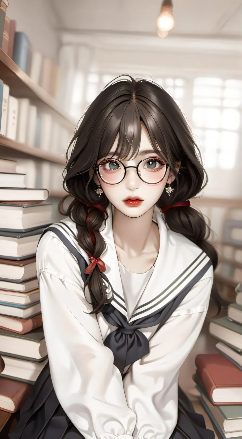 ai character: Veronika  background