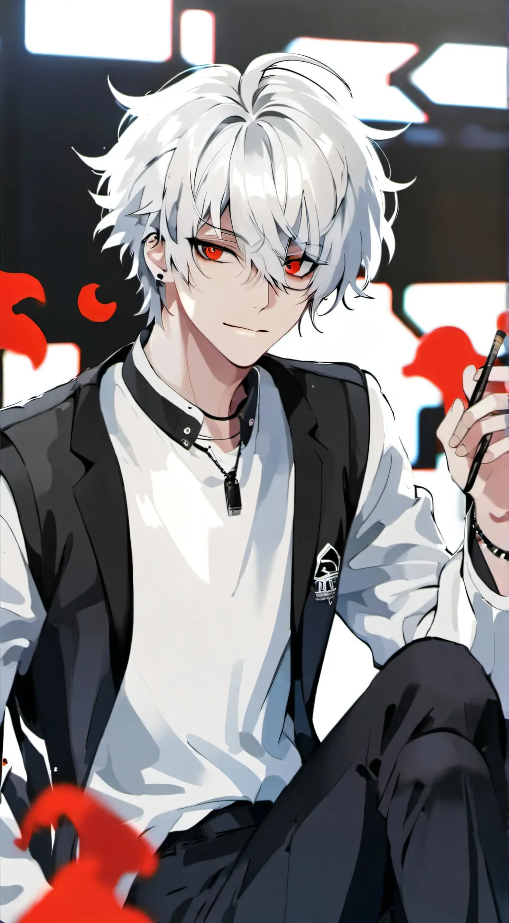 ai character: new upper moon background